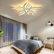 LED-es csillár távirányítóval SAKURA 62W, 5 szirom, hideg/meleg/semleges fény, szabályozható, fehér LED-es csillár távirányítóval Alapértelmezett cím Alessandro Design