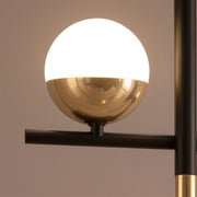 Függesztett LED-csillár távirányítóval DAMARA 44W, hideg/meleg/semleges fény, szabályozható, fekete, állítható magasságú LED-csillárok távirányítóval Alapértelmezett cím Alessandro Design