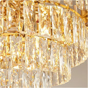 Candelabru Cristal VERSAILLES Supremo, CC900/800GD, 12xE14, Diametru 80cm, Auriu Lucios, Inaltime Reglabila, Metal si Cristal Candelabre Cristal Default Title Alessandro Design