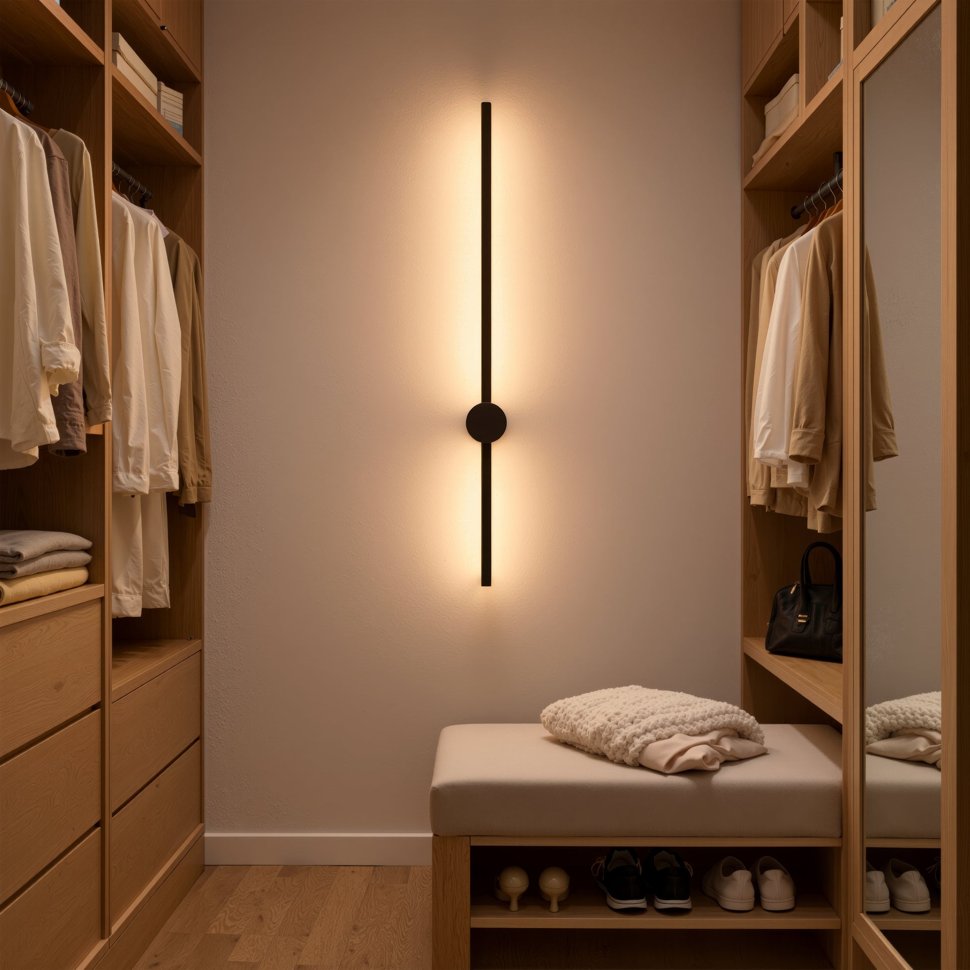 Angelique LED fali lámpa 24W Fekete Fehér Beltéri fali lámpák Alapértelmezett cím Alessandro Design