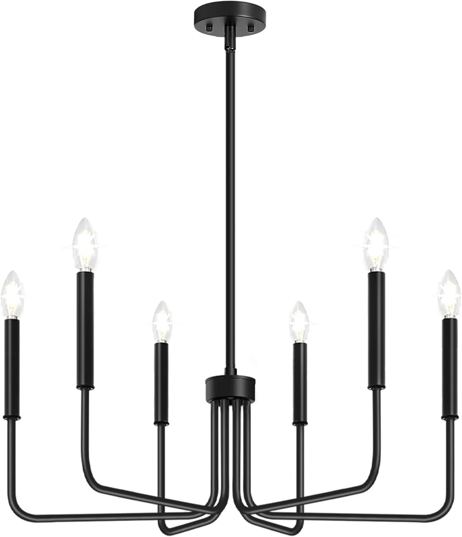 Lustra Metalic AVANT, tip Pendul cu brate, D63 cm Rotunda, 6xE14, Negru Lustre Industrial Default Title Alessandro Design