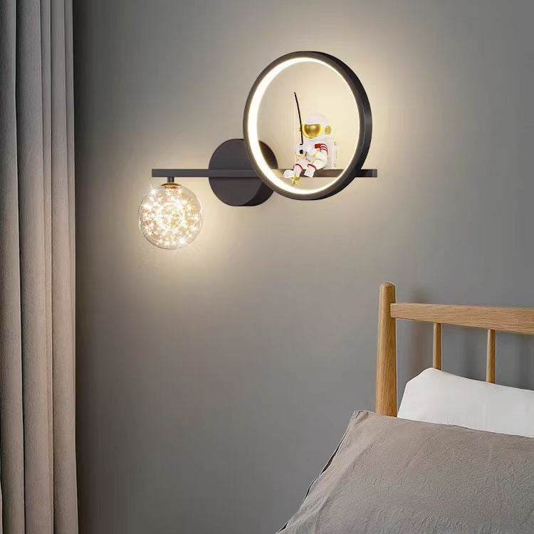 LED fali lámpa 21W Swarna Cool/Meleg/Semleges, Fekete csillárok Gyerekek Alapértelmezett cím Alessandro Design