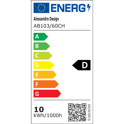 Aplica LED de Baie, GARDA, 10W, liniara, lumina Calda/Neutra/Rece, Crom Aplice de Interior Default Title Alessandro Design