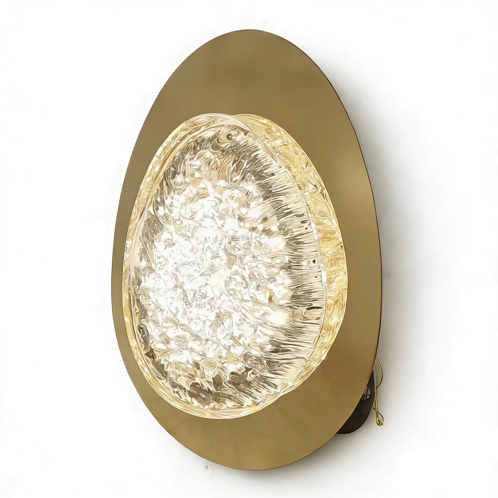 Aplica LED Decorativa GEM Lumina Rece/Neutra/Calda Auriu Aplice de Interior Default Title Alessandro Design