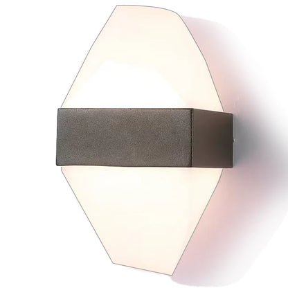 Aplica LED Exterior ICEBERG 10W Metal IP65 Negru Aplice de Exterior Default Title Alessandro Design