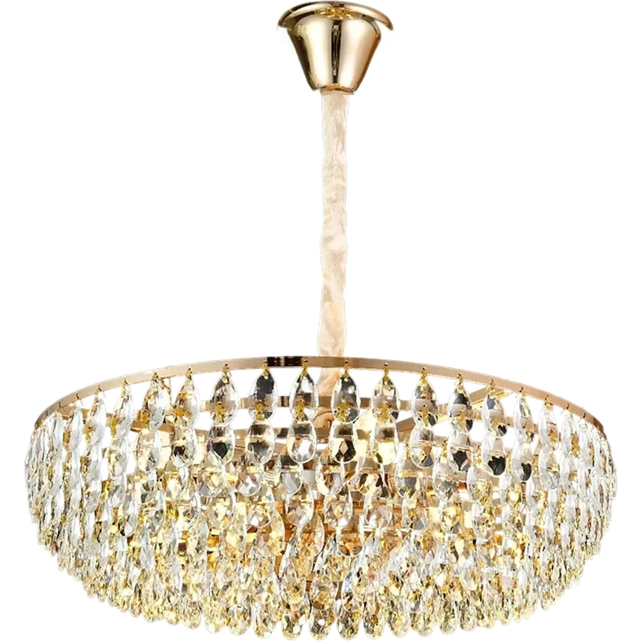 Candelabru Cristal CC1677/400GD, 4xE14, Auriu Lucios, Inaltime Reglabila, Metal si Cristal Candelabre Cristal Default Title Alessandro Design
