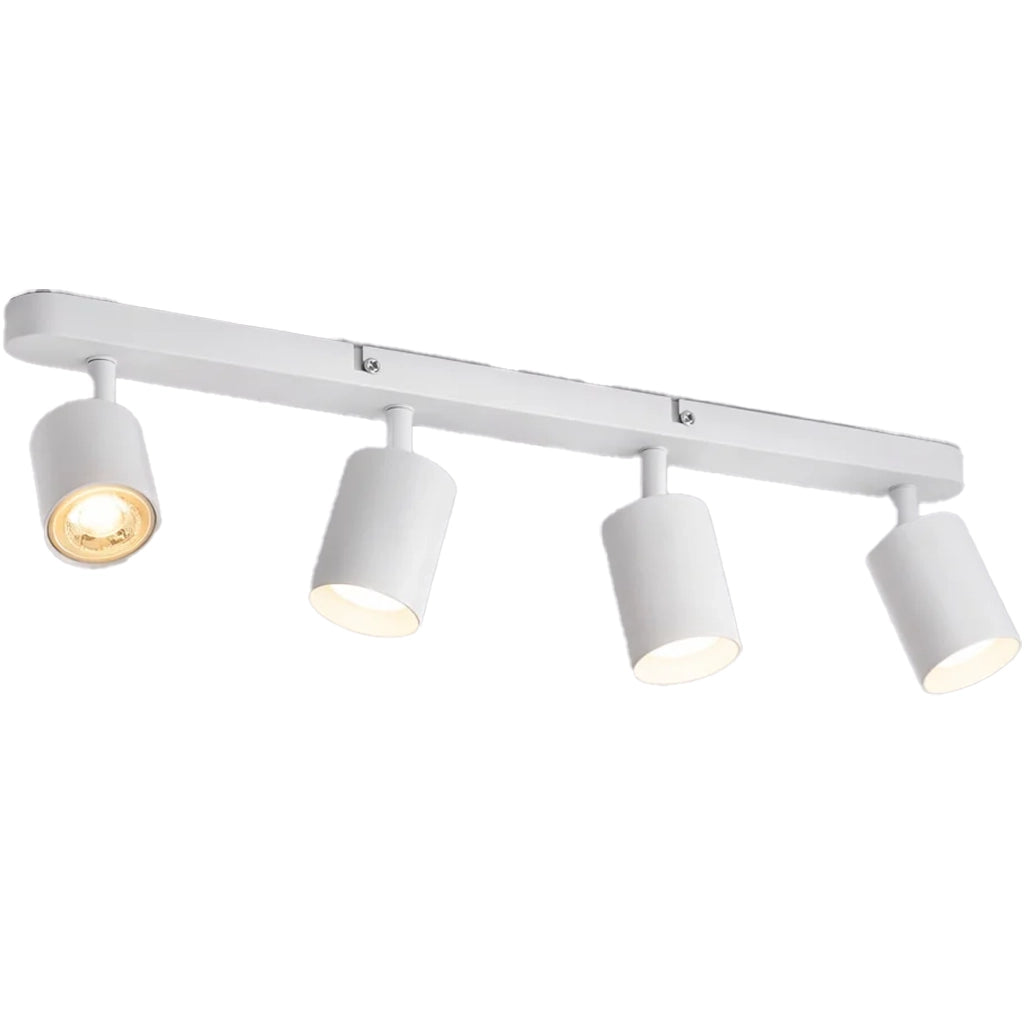 Lustra Joom cu Proiector Liniar 4XGU10 Alb Lustre LED Default Title Alessandro Design