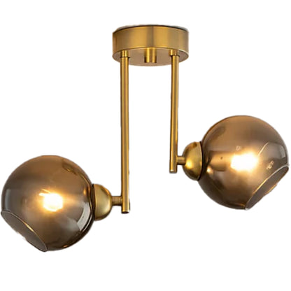 MODUS modern izzócsillár, 2x E27, arany, fém Modern csillárok alapértelmezett cím Alessandro Design