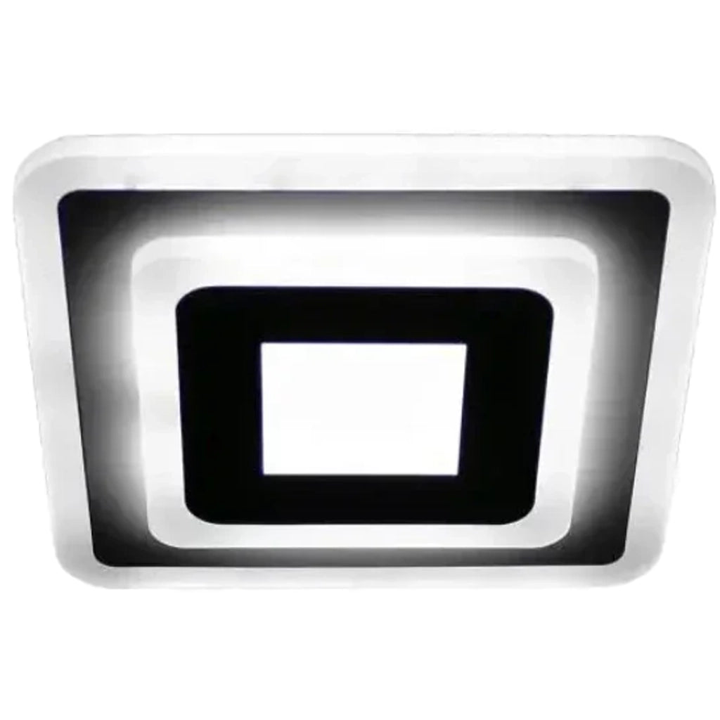 LED csillár MORNIKA 14W, átmérő 25 cm, négyzet, semleges fény, fehér LED csillár Alapértelmezett cím Alessandro Design