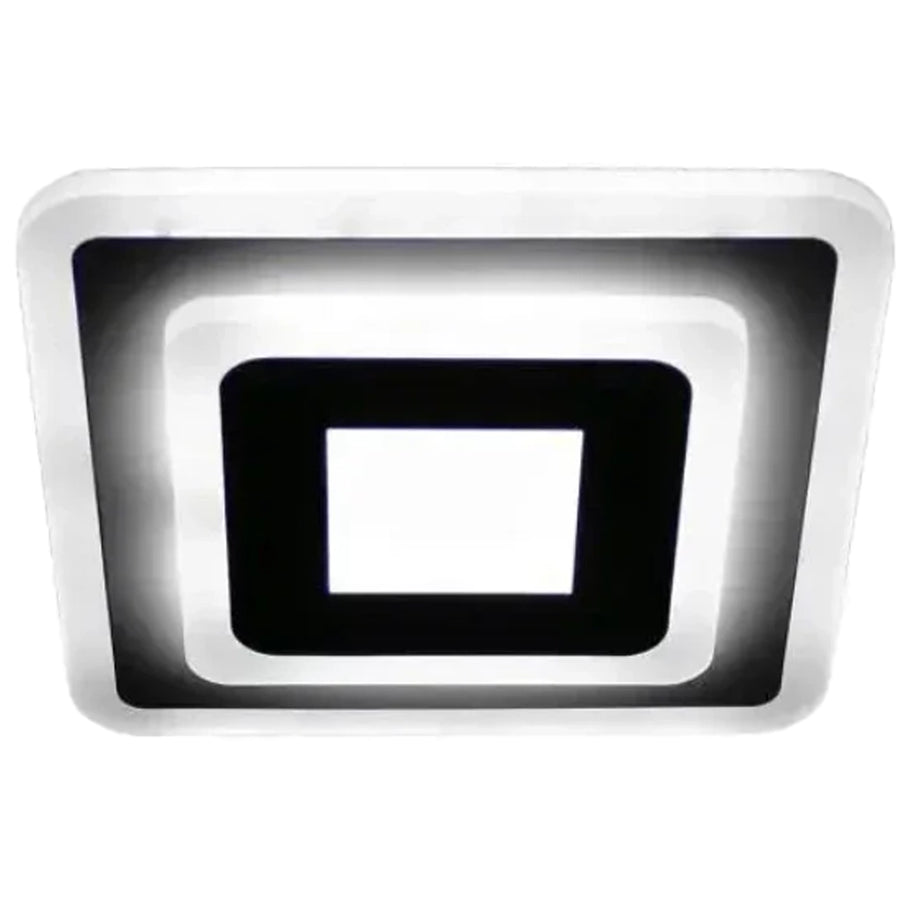 LED csillár MORNIKA 14W, átmérő 25 cm, négyzet, semleges fény, fehér LED csillár Alapértelmezett cím Alessandro Design