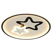 LED-es csillár távirányítóval EMELIANA 57W, Csillag, Hideg/Meleg/Semleges fény, Szabályozható, Fekete LED-es csillárok távirányítóval Alapértelmezett cím Alessandro Design