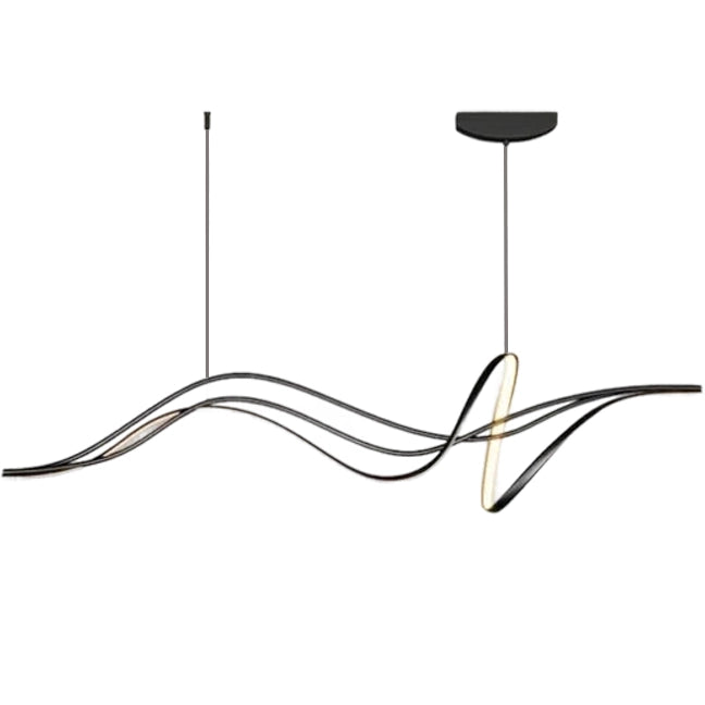 Lustra LED suspendata cu telecomanda LIBRE, 42W, lumina Rece/Calda/Neutra, Dimabila, Negru, Inaltime Reglabila Lustre LED cu Telecomanda Default Title Alessandro Design