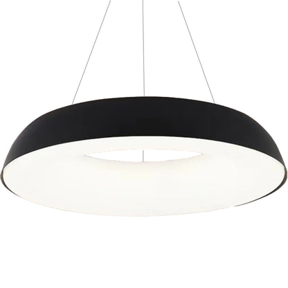 Lustra LED suspendata cu Telecomanda CHIARA, 73W, Lumina Rece/Calda/Neutra, Dimabila, Negru Lustre LED cu Telecomanda Default Title Alessandro Design