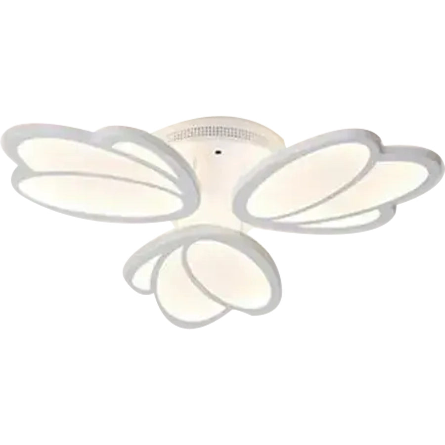 LED-es csillár távirányítóval TULIP 45W, 3 szirom, hideg/meleg/semleges fény, szabályozható, fehér LED-es csillár távirányítóval Alapértelmezett cím Alessandro Design