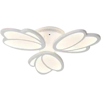 LED-es csillár távirányítóval TULIP 45W, 3 szirom, hideg/meleg/semleges fény, szabályozható, fehér LED-es csillár távirányítóval Alapértelmezett cím Alessandro Design