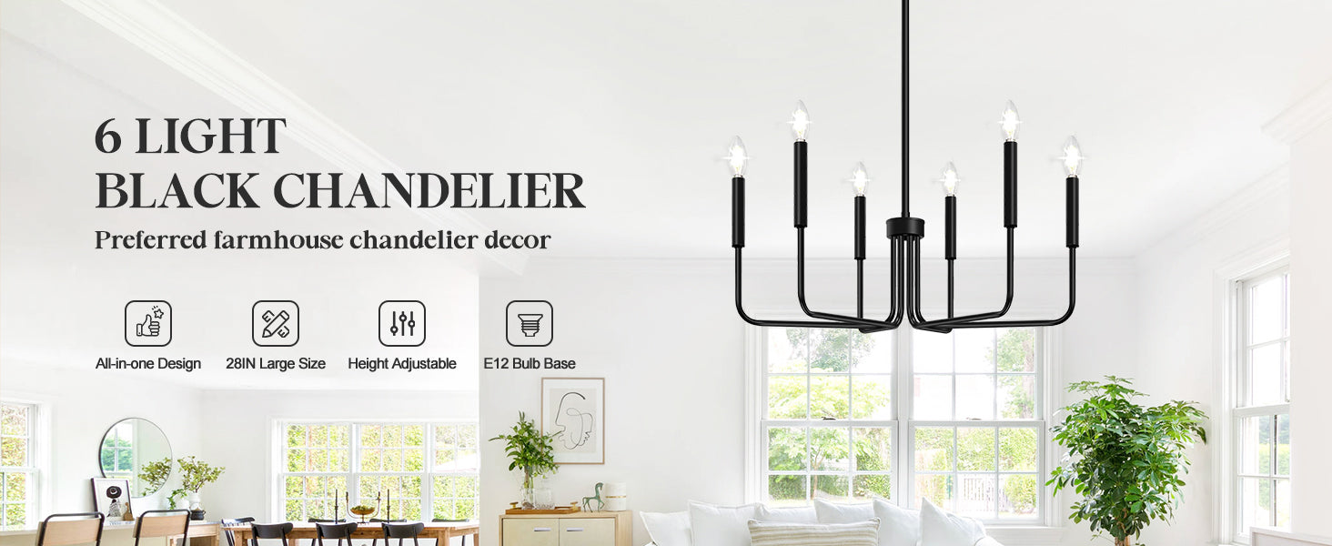 Lustra Metalic AVANT, tip Pendul cu brate, D63 cm Rotunda, 6xE14, Negru Lustre Industrial Default Title Alessandro Design