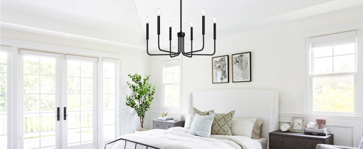 Lustra Metalic AVANT, tip Pendul cu brate, D63 cm Rotunda, 6xE14, Negru Lustre Industrial Default Title Alessandro Design