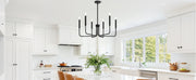 Lustra Metalic AVANT, tip Pendul cu brate, D63 cm Rotunda, 6xE14, Negru Lustre Industrial Default Title Alessandro Design