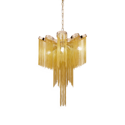 Candelabru Aurora, 4xE14, Diametru 43 cm, Inaltime 68 cm, Auriu, Metal Candelabre Moderne Default Title Alessandro Design