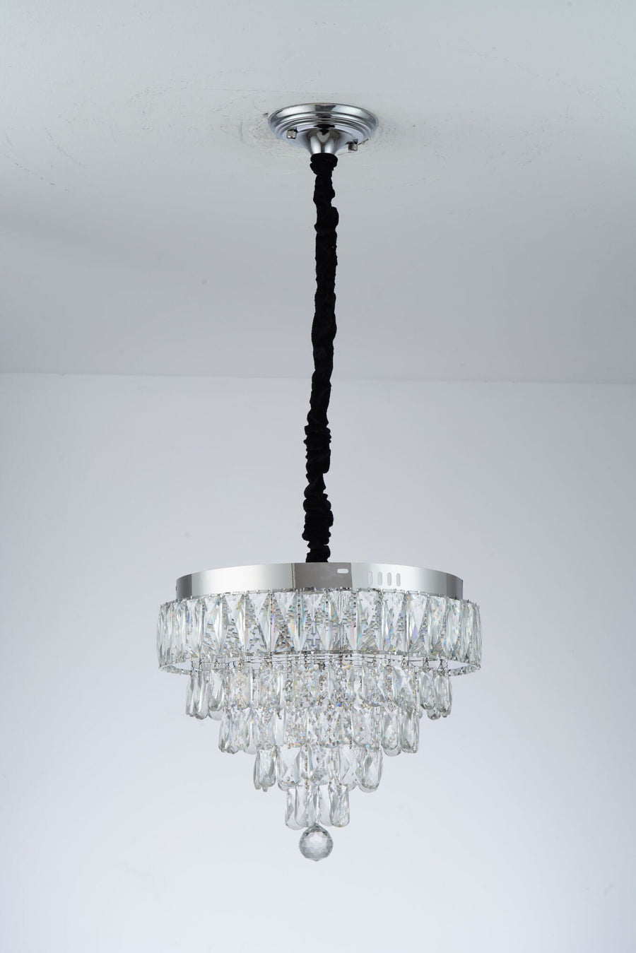 MEILI CRYSTAL CASCADA 500 – Kristály LED csillár, 112W, Ø500 mm, távirányítóval Kristálycsillárok Alapértelmezett cím Alessandro Design