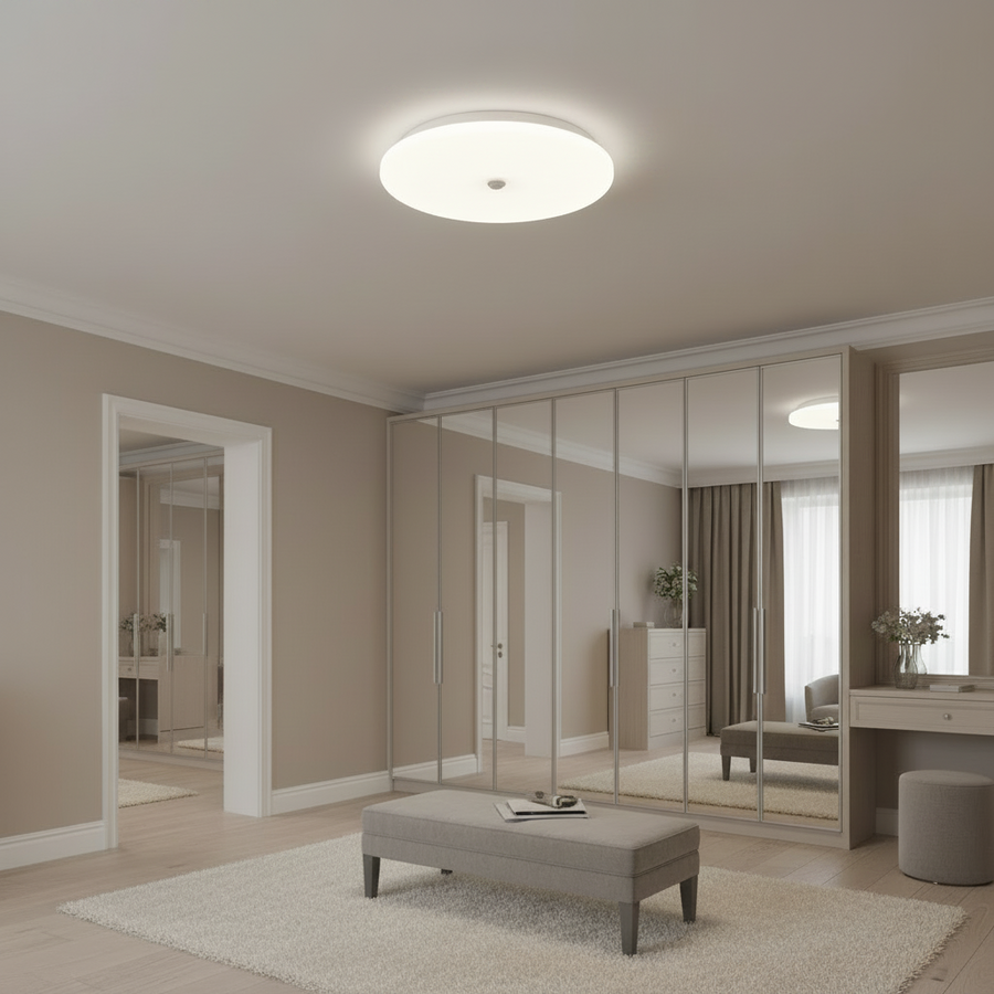 LED mennyezeti lámpa PL200/17R 24W Cold Light 6000k Fehér