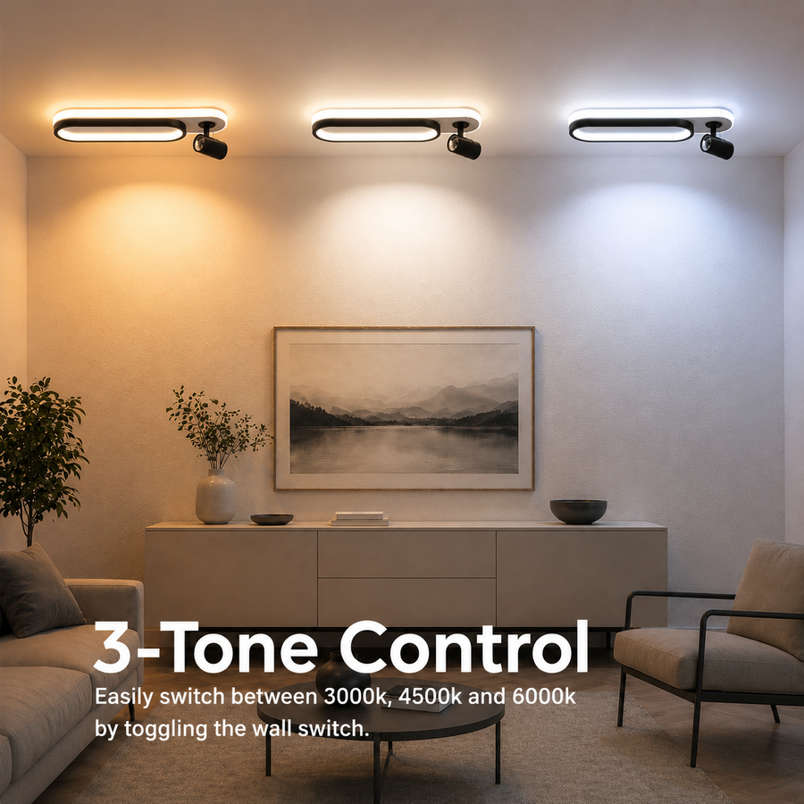 LED csillár állítható projektorral FISSO Camilla 49W, fény 3000/4000/6000k, fekete LED csillárok Alapértelmezett cím Alessandro Design