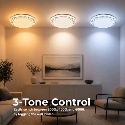 Plafonieră PL152 LED 35 cm, 31W, 3000K / 4000K / 6000K, Alb, Metal si Acril Plafoniere LED Default Title Alessandro Design