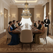 Candelabru Cristal VELIOR Supremo 40xE14, D100 cm, Auriu, Inaltime Reglabila, Metal si Cristal