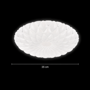 Plafonieră PL154 LED 35 cm, 31W, 3000K / 4000K / 6000K, Alb, Metal si Acril Plafoniere LED Default Title Alessandro Design