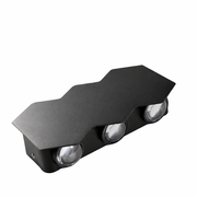 Aplica LED Exterior AX231, 12W, 6 Surse de lumina, Lumina Calda, Negru Aplice de Exterior Default Title Alessandro Design