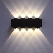 Aplica LED AX231, Exterior si Interior, 8 Surse, 16W, Negru, 3000K Aplice de Exterior Default Title Alessandro Design