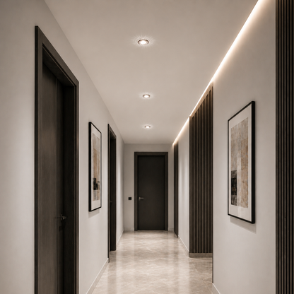 Spot LED ORBITA, 5W, Rotund, Lumina Rece / Calda, Bronz Antichizat, Rasina si Sticla Spot LED Default Title Alessandro Design