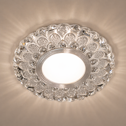 Spot LED ORBITA, 5W, Rotund, Lumina Rece + RGB, Alb, Rasina si Sticla Spot LED Default Title Alessandro Design
