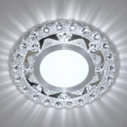 Spot LED ORBITA, 5W, Rotund, Lumina Rece + RGB, Alb, Rasina si Sticla Spot LED Default Title Alessandro Design