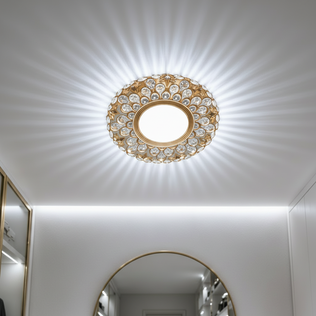 Spot LED ORBITA, 5W, Rotund, Lumina Rece/ Calda, Bronz Antichizat, Rasina si Sticla Spot LED Default Title Alessandro Design
