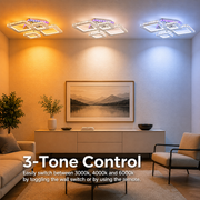 LED csillár távirányítóval és kristály NOVA RHOMBA RGB 95W, 4 négyzet, hideg/meleg/semleges fény, szabályozható, fényes króm LED csillárok és kristályok Alapértelmezett cím Alessandro Design