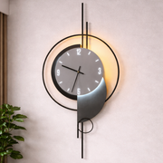 Aplica LED Decorativa ARTY 80x40 cm Lumina Rece/Neutra/Calda Negru Aplice de Interior Default Title Alessandro Design