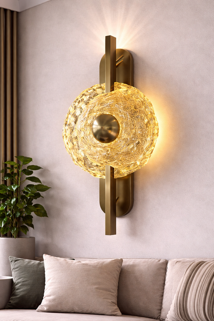 Aplica LED LUMA Decorativa Lumina Rece/Neutra/Calda Auriu Aplice de Interior Default Title Alessandro Design