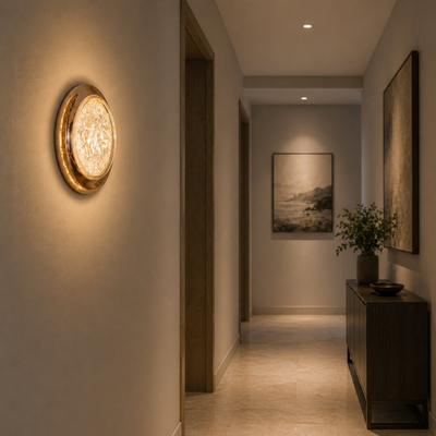 Luna dekoratív LED fali lámpa 83W átmérő 120cm hideg/semleges/meleg fény fekete