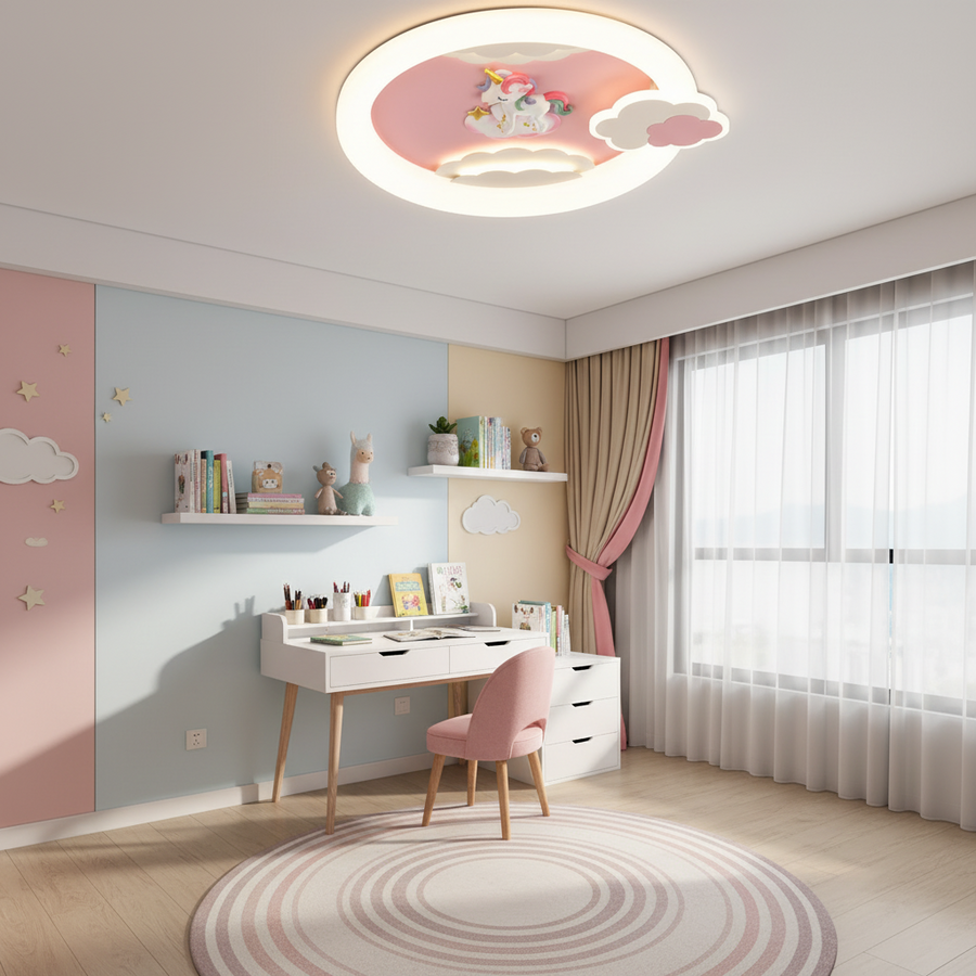 LED-csillár távirányítóval 71W, átmérő 50cm, hideg/meleg/semleges fény, rózsaszín LED-csillár távirányítóval Alapértelmezett cím Alessandro Design
