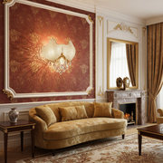Aplica Cristal LUXE, 3xE14, Diametru 30 cm, Inaltime 31 cm, Auriu Lucios, Design Elegant Candelabre Cristal Default Title Alessandro Design