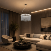 A LED -vágy felfüggesztve a Magnus Illumina távirányítót, 38W, hideg/forró/semleges fény, dimál, fényes króm