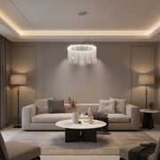 A LED -vágy felfüggesztve a Magnus Illumina távirányítót, 38W, hideg/forró/semleges fény, dimál, fényes króm