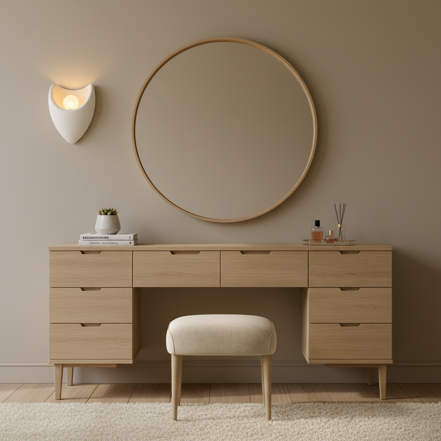 Aplica Decorativa CONNO, 26cm, 1xE27, Polistiren, Alb