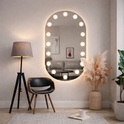 Mirror LED Touch Infinitium páramentesítő rendszer 60x80cm Tükrök Korman E Alapértelmezett cím Alessandro Design