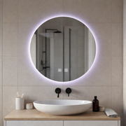 Kerek LED-es tükör, 70cm, Isolda, Touch, Páramentesítő rendszer Tükrök Korman E Alapértelmezett cím Alessandro Design