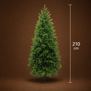 Brad Artificial EIS, 210 cm, 666 vârfuri, Verde