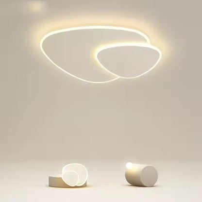 LED-es csillár távirányítóval FUTURA LUMINA 66W, Ovális, Hideg/Meleg/Semleges fény, Szabályozható, Fehér LED-es csillár távirányítóval Alapértelmezett cím Alessandro Design