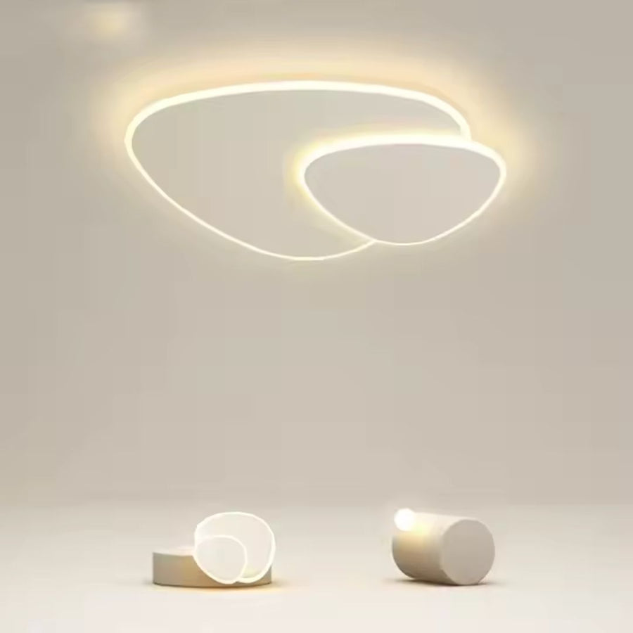 LED-es csillár távirányítóval FUTURA LUMINA 66W, Ovális, Hideg/Meleg/Semleges fény, Szabályozható, Fehér LED-es csillár távirányítóval Alapértelmezett cím Alessandro Design