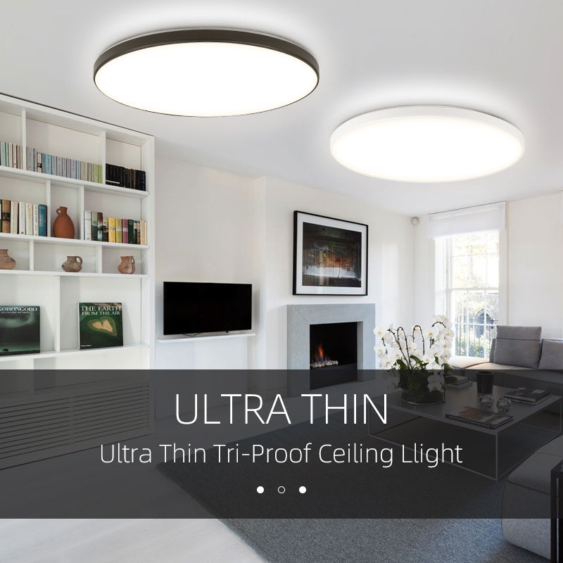 Plafoniera LED SOLIS 47cm 70W Lumina Rece Negru Plafoniere LED Default Title Alessandro Design